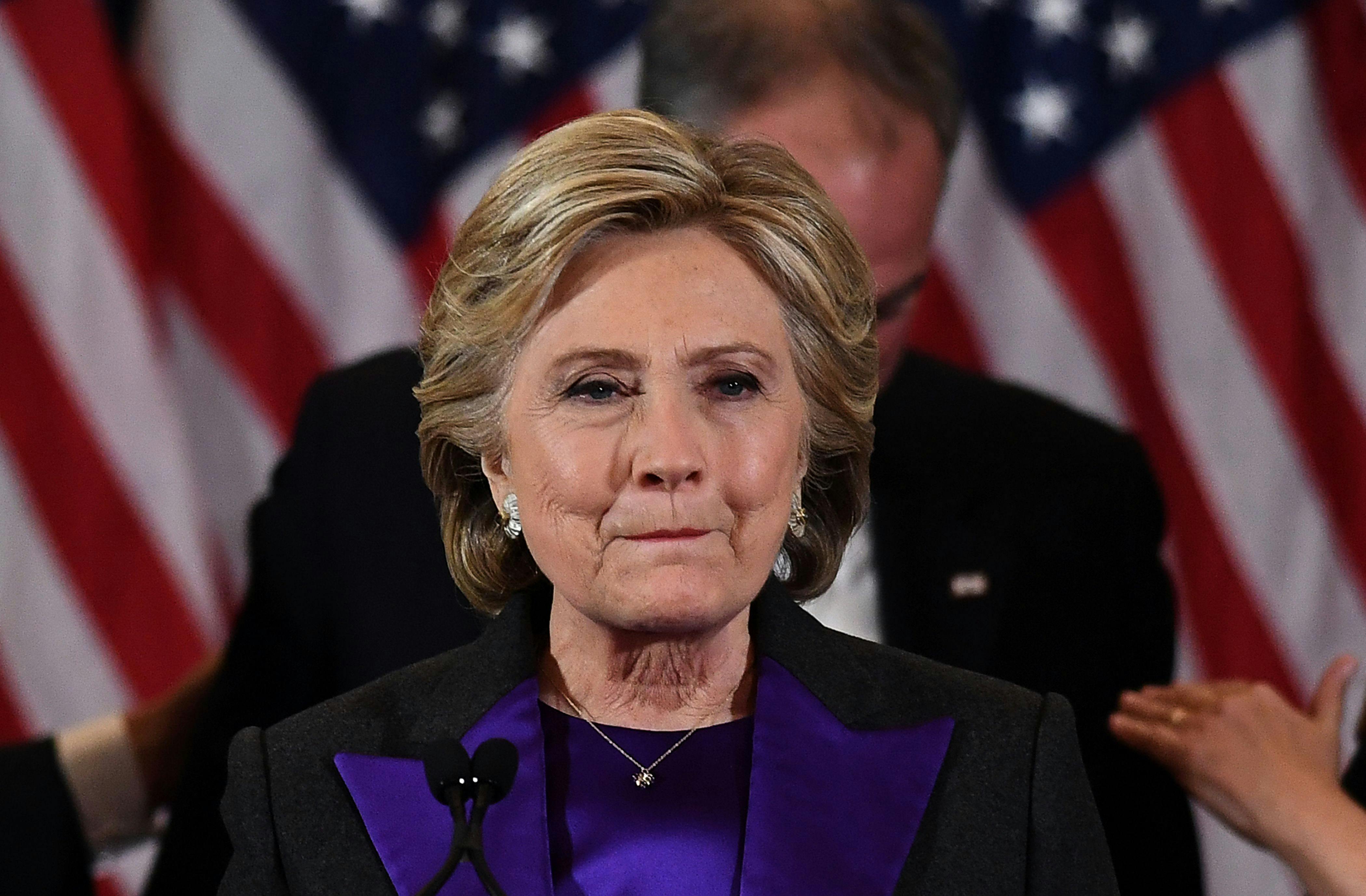 Hillary Clinton's Concession Speech 2016 Grazia